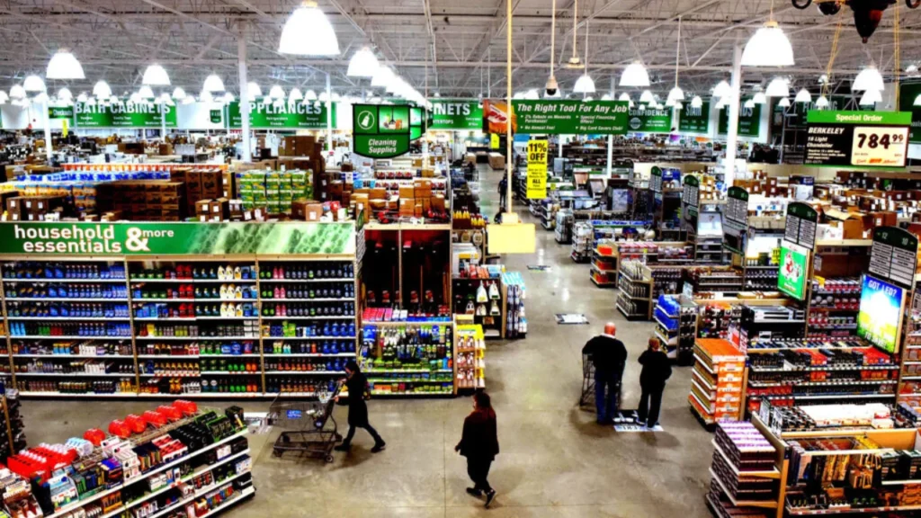 Inner View of Mernads - Menards Store Hours