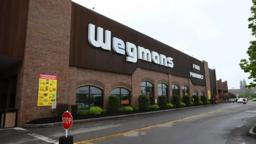 Wegmans Store Exterior Seen from The Roadside - Wegmans Liquor Store Hours