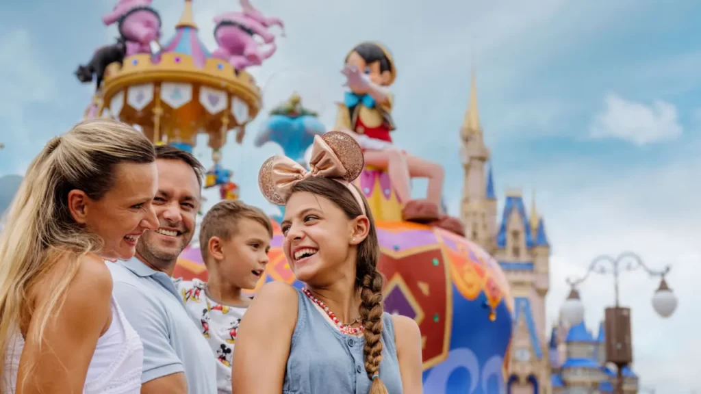 Family Enjoying At Disney Springs - Disney Springs Store Hours