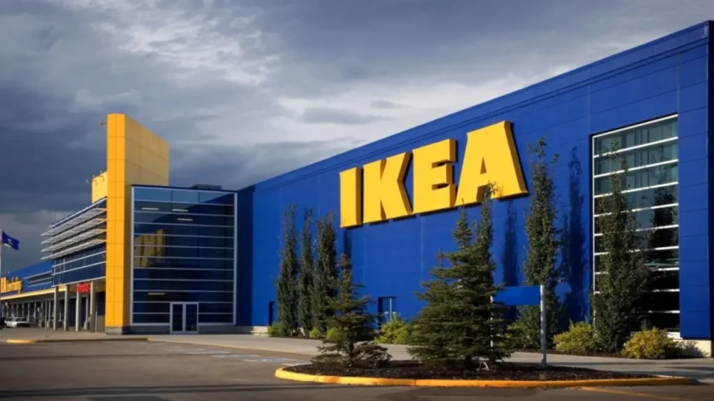 IKEA Store Under Cloudy Sky - Is IKEA Open on Labor Day?