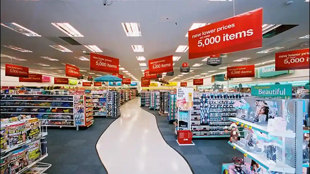 Interior View of A CVS - Is CVS Open on Labor Day?