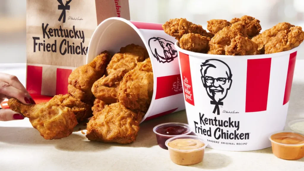 KFC Chicken Bucket Banner - Is KFC Open on Labor Day?