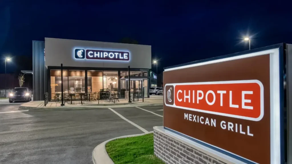 Monument Sign Infront Of A Chipotle Store Building - Chipotle Store Hours