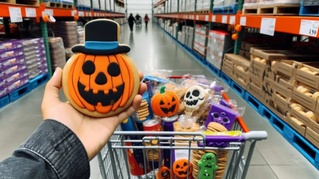 A Person Shopping Halloween-Themed Items At Costco - Is Costco Open on Halloween?