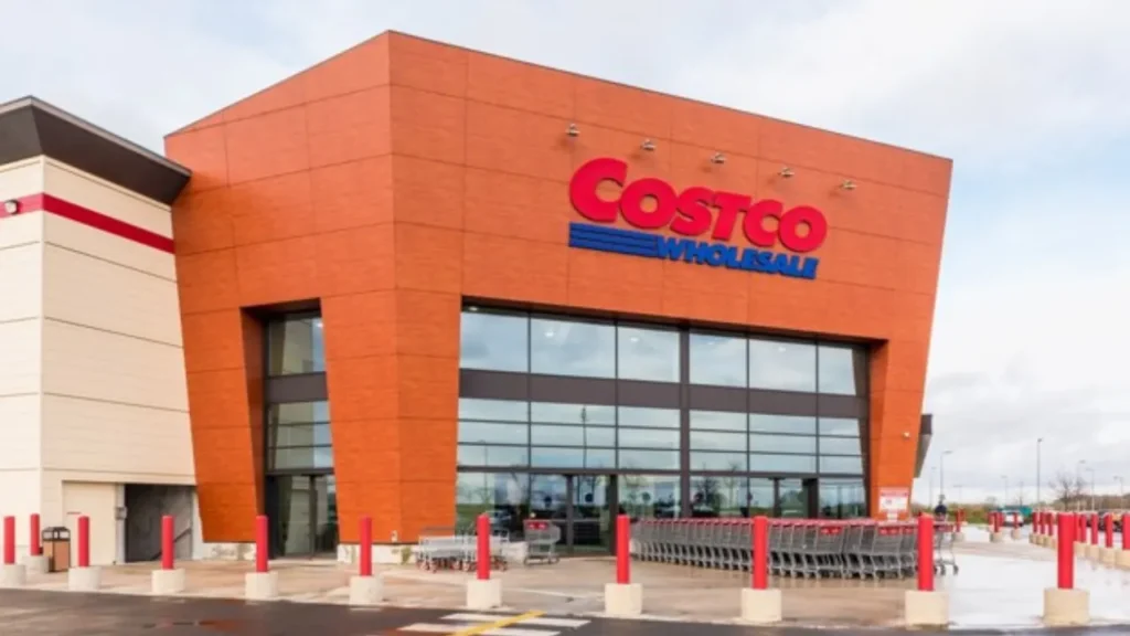 Costco Store Exterior Under Couldy Sky - Is Costco Open on Halloween?