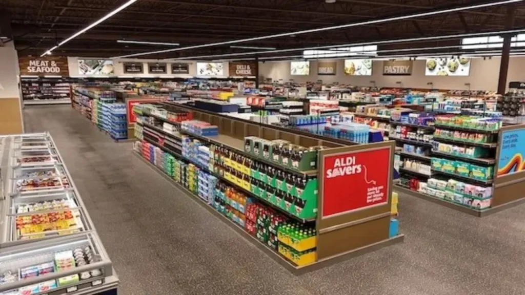 Inside View of An Aldi Store - Is Aldi Open on Thanksgiving?