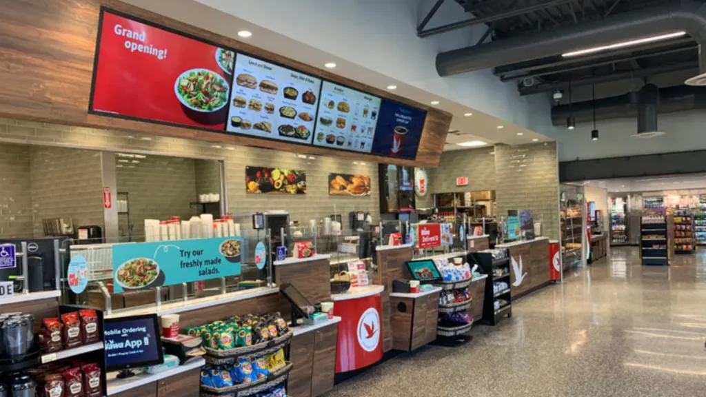 An In-Side Image of A Wawa Store - Is Wawa Open on Thanksgiving?