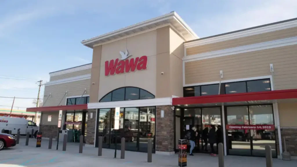Wawa Store Under Partially Cloudy Sky - Is Wawa Open on Thanksgiving?