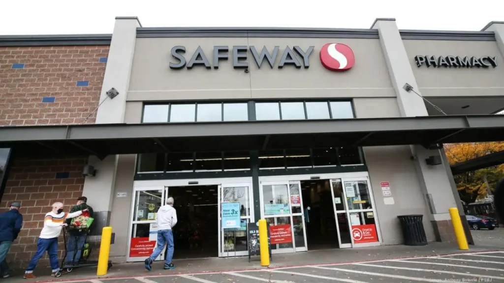 Safeway Store with Safeway and Pharmacy Hoardings - Safeway Pharmacy Hours