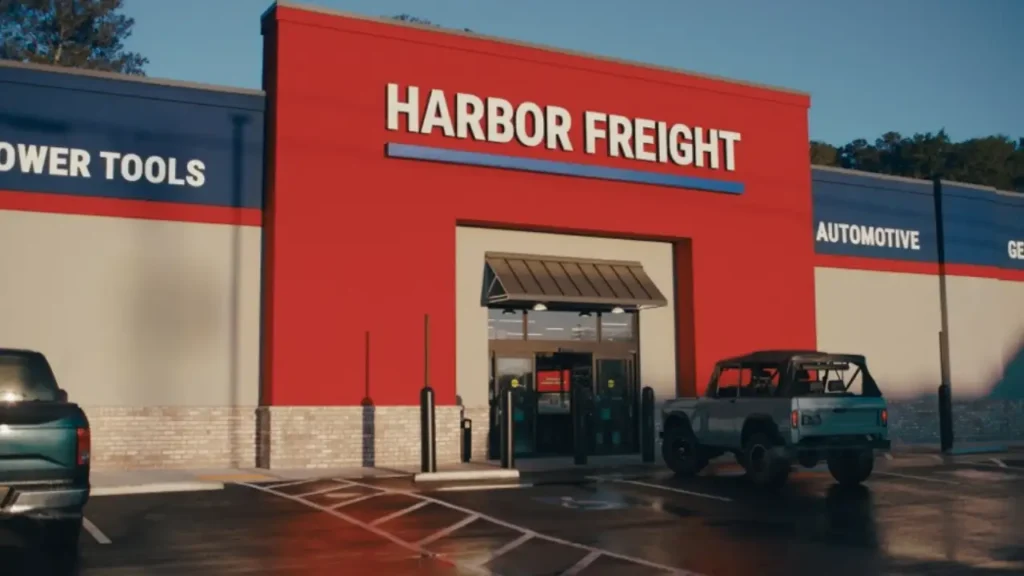 The Store Entrance at Harbor Freight at Dusk - Harbor Freight Store Hours
