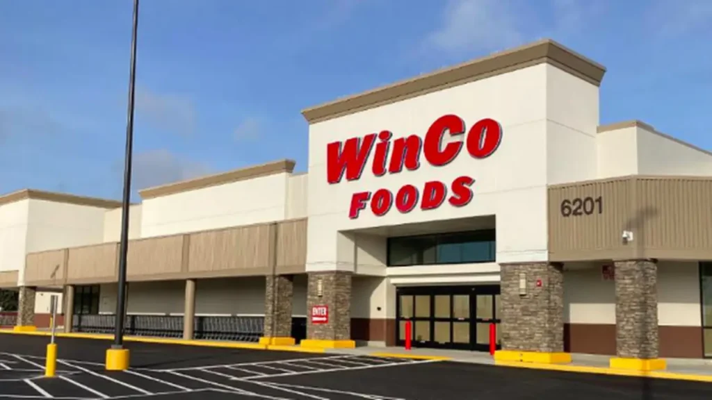 WinCo Foods Store Front Pose Under Clean Sky - WinCo Store Hours