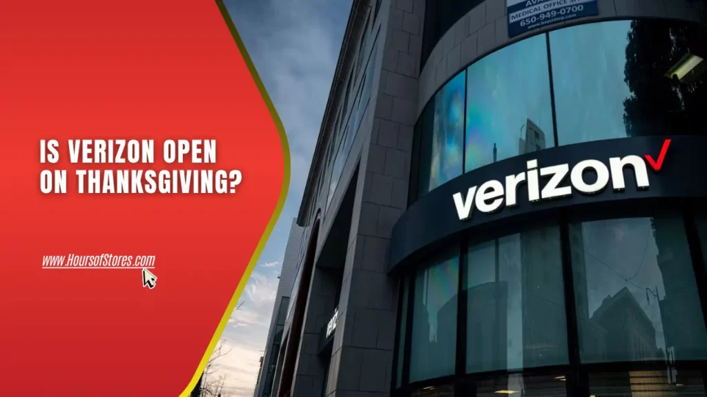 Verizon Store Pic Next To The Bloq Title Text - Is Verizon Open on Thanksgiving?